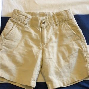 Janie and Jack 60% linen/ 40% cotton shorts